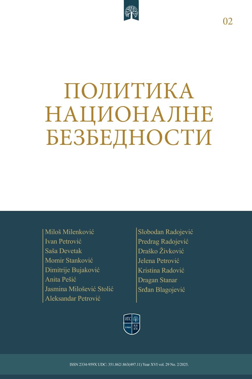 ПОЛИТИКА НАЦИОНАЛНЕ БЕЗБЕДНОСТИ 2/2025 (енг.)